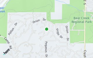 Map of 523 Southern Cross Drive, Colorado Springs, CO 80906, USA