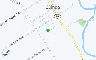Map of 16740 Harrison Street, Guinda, CA 95637, USA