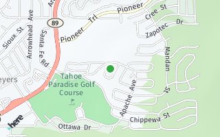 Map of 1841 Haidas Circle, South Lake Tahoe, CA 96150, USA