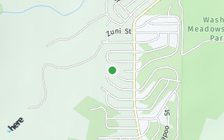 Map of 577 Cochise Circle, South Lake Tahoe, CA 96150, USA