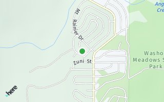 Map of 1540 Snow Mountain Drive, South Lake Tahoe, CA 96150, USA
