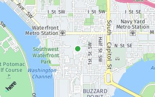 Map of 1301  Delaware Ave SW #N-420, Washington, DC 20024, USA