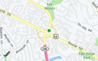 Map of , Fairfax, VA 22033, USA