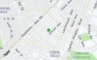 Map of 4806 Gunther St, Capitol Heights, MD 20743, USA