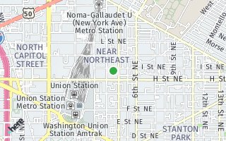 Map of 317  I St NE, Washington, DC 20002, USA