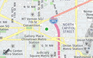 Map of 444 K St NW, Washington, DC 20001, USA