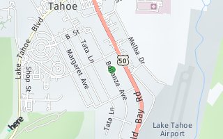 Map of 1223 Bonanza 26, South Lake Tahoe, CA 96150, USA