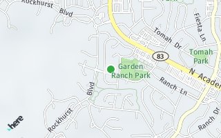 Map of 5120 Bridle Place, Colorado Springs, CO 80918, USA