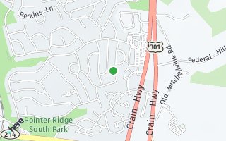 Map of 1222  Port Echo Ln, BOWIE, MD 20716, USA