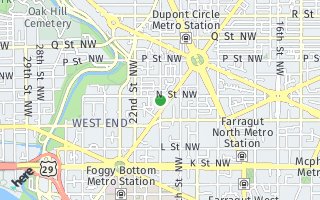 Map of 1280  21st St NW #801, Washington, DC 20036, USA