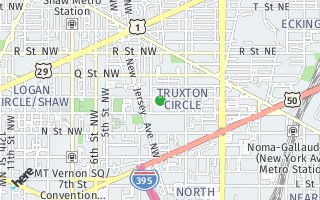 Map of 226 P St NW, Washington, DC 20001, USA