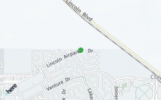 Map of 2548 Lincoln Airpark Dr,, Lincoln, CA 95648, USA