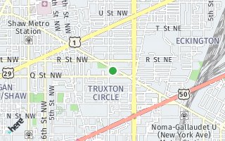 Map of 60  Florida Ave NW, Washington, DC 20001, USA