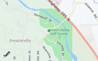 Map of 1030 Riverview Drive, Gardnerville, NV 89460, USA