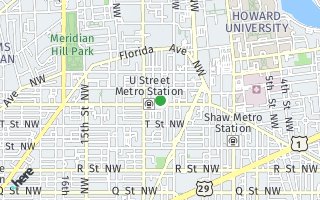 Map of 2020 12th St. NW 205, Washington, DC 20009, USA