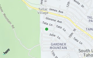 Map of 657 Clement Street, South Lake Tahoe, CA 96150, USA