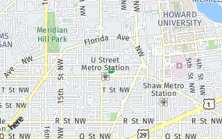Map of 2020  12th St NW #808, Washington, DC 20009, USA