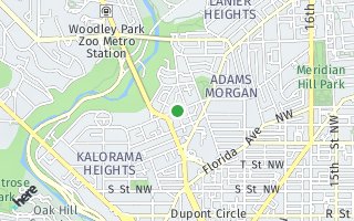 Map of 2013 Kalorama Rd. NW 2, Washington, DC 20009, USA