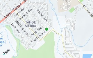Map of 1243 Carson Avenue, South Lake Tahoe, CA 96150, USA