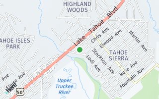 Map of 1024 Lodi Ave #A & #B, South Lake Tahoe, CA 96150, USA