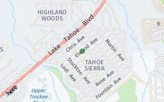 Map of 2575 Elwood Ave, South Lake Tahoe, CA 96150, USA