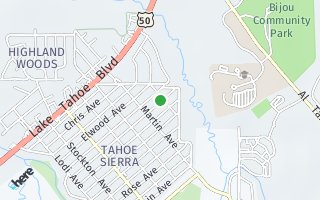 Map of 2707 Knox Avenue, South Lake Tahoe, CA 96150, USA