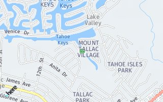 Map of 745 Whitney Drive, South Lake Tahoe, CA 96150, USA