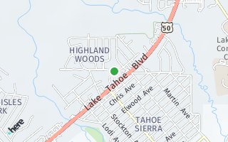 Map of 2697 Springwood Dr, South Lake Tahoe, CA 96150, USA