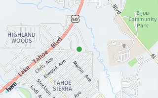 Map of 1089  Marjorie Street, South Lake Tahoe, CA 96150, USA