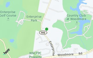Map of 2707 Enterprise Road, Bowie, MD 20721, USA