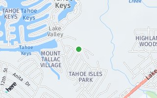 Map of 734 Colorado Court, South Lake Tahoe, CA 96150, USA