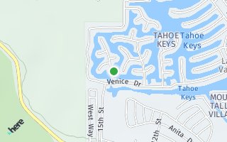 Map of 629 Apline Dr, South Lake Tahoe, CA 96150, USA