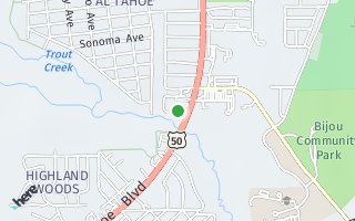 Map of 976 Edgewood Circle, South Lake Tahoe, CA 96150, USA