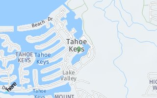 Map of 489 Tahoe Keys #50, South Lake Tahoe, CA 96150, USA