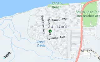 Map of 3046 Fresno Ave, South Lake Tahoe, CA 96150, USA