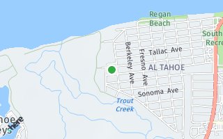 Map of 696 San Francisco Ave A-C, South Lake Tahoe, CA 96150, USA