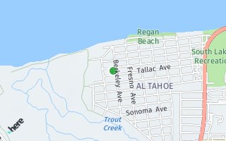 Map of 740 Alameda Ave, South Lake Tahoe, CA 96150, USA