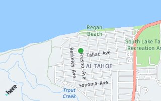 Map of 3132 Fresno Avenue, South Lake Tahoe, CA 96150, USA