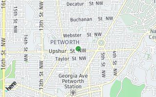 Map of 4211  8th St NW #1, Washington, DC 20011, USA