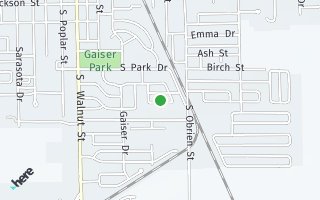 Map of 1143  Ernest Dr, Seymour, IN 47274, USA