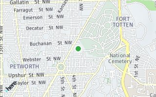 Map of 315 Allison St NW, Washington, DC 20011, USA