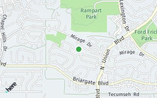 Map of 2530  Elite Terrace, Colorado Springs, CO 80920, USA