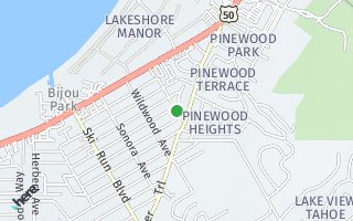Map of 3808 Alder Ave, South Lake Tahoe, CA 96150, USA