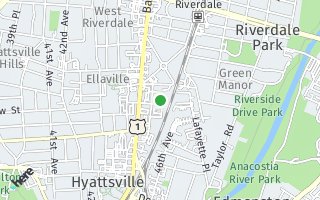 Map of 5704  46th Pl, Hyattsville, MD 20781, USA