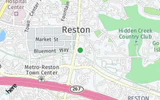 Map of 1860 Stratford Park 203, Reston, VA 20190, USA