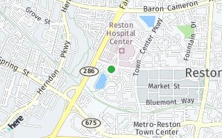 Map of 12180 Abington Hall Pl. #205, Reston, VA 20190, USA