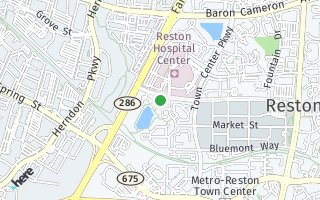 Map of 12180 ABINGTON HALL PL #202, Reston, VA 20190, USA