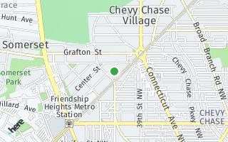 Map of 5615  GROVE ST, CHEVY CHASE, MD 20815, USA