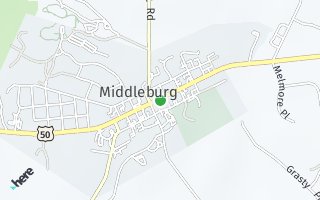 Map of 15 E Washington St, Middleburg, VA 20117, USA