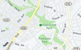 Map of 1127 Linden Ave, Takoma Park, MD 20912, USA